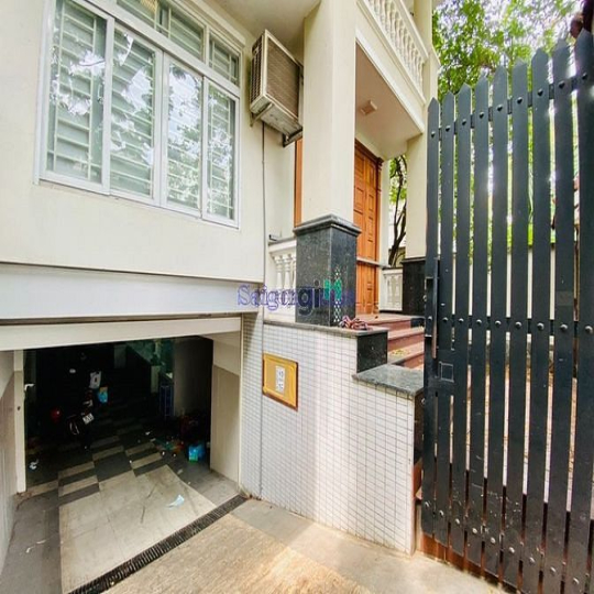 Cho thuê nguyên căn biệt thự 10x20m hầm 3 lầu NB Song Hành - KĐT An Ph