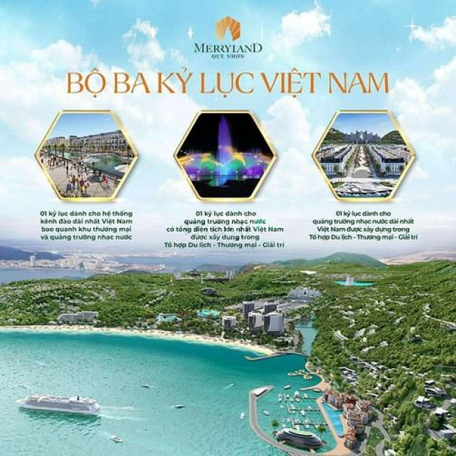 Chủ đầu tư Hưng Thịnh mở bán dự án Hải Giang Merry Land - Quy Nhơn KĐT