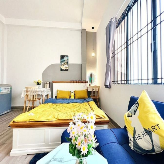 Căn Hộ Dịch Vụ - Tách Bếp + 1 Phòng Ngủ Riêng - Đầy Đủ Tiện Nghi
