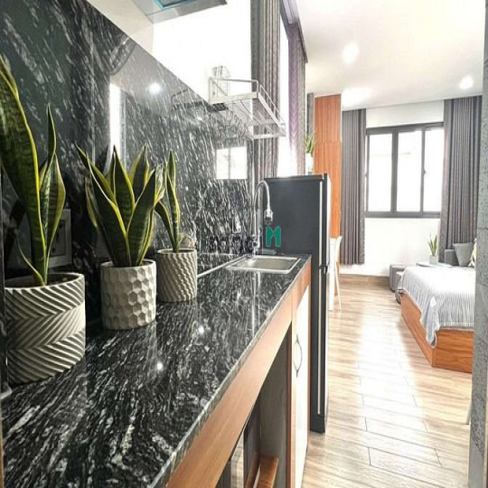 Trống Lại Căn Hộ Studio Cửa Sổ Thoáng_mất 3-5 phút tới ĐH GTVT-Hutech