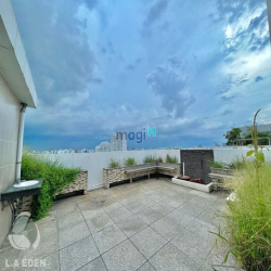 Phòng master 50m2 trên căn PENTHOUSE cc Hoàng anh gold house full nt