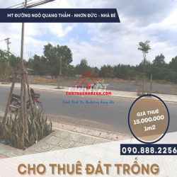 Cho Thuê GẤP Đất Trống (2073m2) Làm Kho Bãi, Xưởng Sản Xuất Nhà Bè