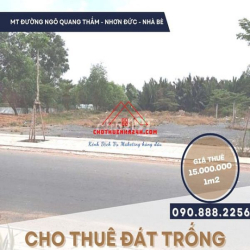 Cho Thuê GẤP Đất Trống (2073m2) Làm Kho Bãi, Xưởng Sản Xuất Nhà Bè