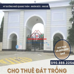 Cho Thuê GẤP Đất Trống (2073m2) Làm Kho Bãi, Xưởng Sản Xuất Nhà Bè