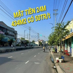 Cho thuê mt đặng thúc vịnh ngang 24m 50tr/t đông thạnh hóc môn tp.hcm