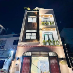 Bán nhà Hẻm 4m Dương Quảng Hàm, P6, GV, 4.5 x 11.5 m, 4 tầng, 7.9 tỷ