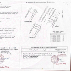 Bán nhà đúc 5 tầng rẻ đẹp hẻm xe tải 57/37 TRƯƠNG ĐĂNG QUẾ p1 Gò Vấp