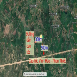 Ra gấp lô đất 3274m2 Hải Ninh, cách cao tốc Vĩnh Hảo - Phan Thiết 500m
