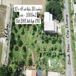 Bán 1000m2 MT Bình Hoà - Cây Dương giá 4,5 tỷ SHR view sông Đồng Nai