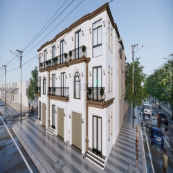 Bán Căn Góc Nhà 1 Trệt 2 Lầu 4,8t Giáo Xứ Phúc Hải, 70m2 đất sàn 200m2