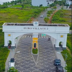 Bán đất biệt thự EURO VILLAGE 2 đường Giáng Hương 2, view kênh