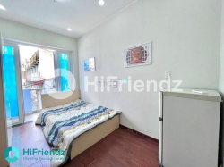 Phòng có ban công tách bếp cực HOT tại CMT8 Tân Bình