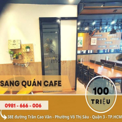 Sang Quán The Shark Coffee đang hoạt động Ngay Hồ Con Rùa, Quận 3