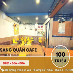 Sang Quán The Shark Coffee đang hoạt động Ngay Hồ Con Rùa, Quận 3