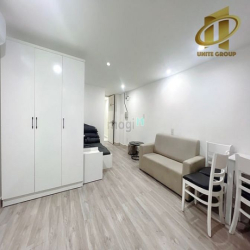 Căn hộ 2PN mới xây cửa sổ full nội thất Trần Hưng Đạo Quận 1