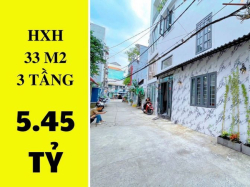 ✔️  Bán nhà HXH Bình Thạnh - 33m2 - 3 tầng - 5.45 tỷ