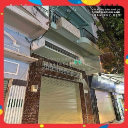 QTB. Gấp! Nhà MẶT TIỀN Kinh Doanh, 62m2, 4 tầng, gần ngã tư Bảy Hiền.