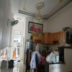 NHÀ 2 LẦU đẹp 4x25m sân xe hơi SẸC nhựa XTT7,Ngã 5 chợ Đầu Mối Hóc Môn