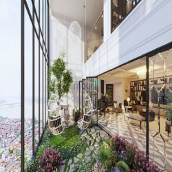 Duplex thông tầng, Penthouse, có sân vườn riêng, Tp Thủ Đức, 3,5 tỷ