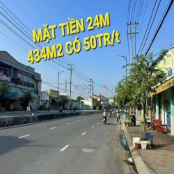 Cho thuê MT Đặng Thúc Vịnh ngang 24m 50tr/t Đông Thạnh Hóc Môn Tp.HCM