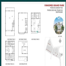 Shophouse The Manhattan Glory - Vinhomes Grand Park 198m2 hoàn thiện