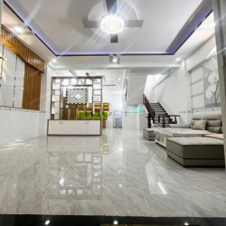 Nhà thới an 35 quận 12 3 tầng ngang 5m6 đường 8m chỉ 4 tỷ 850.