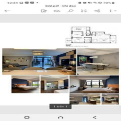 ✅Service apartment 3PN 110m2 Cao Cấp Full Nội Thất Thảo Điền