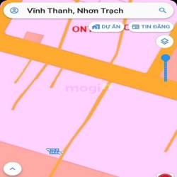 Đất cần bán xã Vĩnh Thanh &2, đường Hùng Vương, DT 111m2, giá 1tỷ 3