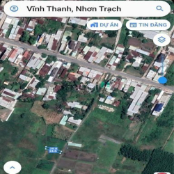 Đất cần bán xã Vĩnh Thanh &2, đường Hùng Vương, DT 111m2, giá 1tỷ 3