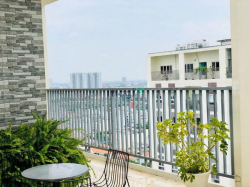 Cho thuê Penthouse chung cư Bộ Công An. Q2. 3PN 3WC. Đủ nội thất đẹp