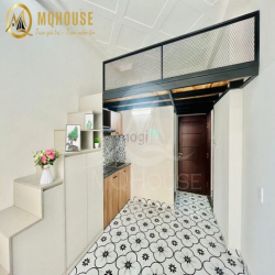 Phòng trọ mới ban công 30m2 Full nội thất ngay Quang Trung