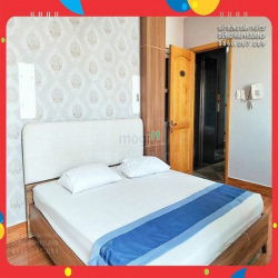 QTB. Bán Khách Sạn 12P (16P). Nhà MẶT TIỀN, căn góc. 167m2, 7T (H+TM).