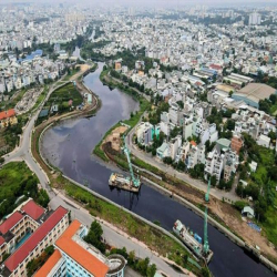 Nhà HXH Lê Đức Thọ 82m2 ngang 5.1m cấp TỨ view kênh Tham Lương 5.3 tỷ