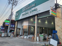 Bán nhà cùng mặt tiền kinh doanh dt747B chân cầu khánh vân tân uyên