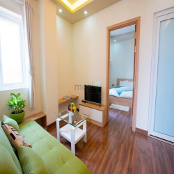 Căn hộ full nội thất cửa sổ lớn Đặng Dung gần trung tâm quận 1