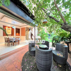 Cho Thuê Biệt Thự Sân Vườn 3 Phòng Có Thang Máy Đường 8 P. An Khánh