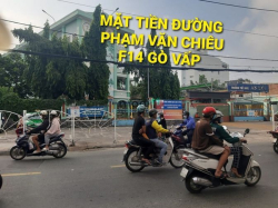 DUY NHẤT 5 tầng Mặt tiền ĐS59 có 10tỷ Phạm Văn Chiêu Phường 14 Gò Vấp