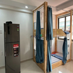 SLEEPBOX mới đầy đủ nội thất cho Nam và Nữ ở Thống Nhất, P16, Gò Vấp.