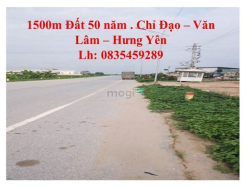 Cần bán 1500m đất Khu đất làng nghề Chỉ Đạo – Văn Lâm. giá rẻ