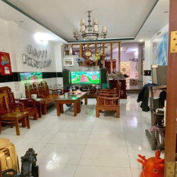 Bán nhà mặt tiền Trương Thị Hoa, Quận 12, Đúc 2 tầng, Sổ hồng 4x25m