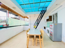 Căn Hộ Dịch Vụ Đường Tô Hiến Thành Quận 10, 1PN riêng, Ban Công Rộng.