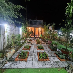 Biệt Thự Vườn Tân Bửu Giáp Bình Chánh, Đường To, Thiết Kế Hiện Đại