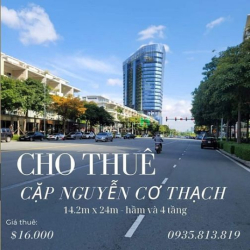 Cho thuê cặp căn mặt tiền Nguyễn Cơ Thạch Q2 - 14.2×24 - 380 triệu