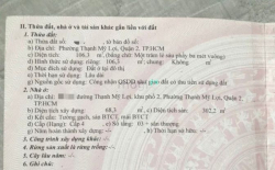 Chính chủ gửi bán nhà mặt tiền đường ô tô chạy thông Thạnh Mỹ Lợi Q2