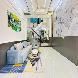 Bán Nhà Đẹp 3 Tầng - HXT- 80m2- Nhỉnh 2 Tỷ 8 - Dương Quảng Hàm -P6-Gv