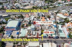 Bán Lô Đất 82m2 Hẻm 463 Đường Kha Vạn Cân P. Linh Đông Thủ Đức
