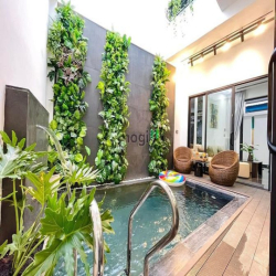 Nhà 3 tầng 3 mê Villa Hồ Bơi _  TRẦN CAO VÂN