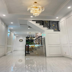 Hẻm 6m, ÔTô Đỗ Trong Nhà CMT8, Q3, 65m2(4.1X16), 3 Tầng, Tặng Nội Thất