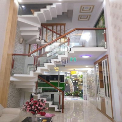 Nhà hẻm 8m 1 Sẹc Ngay ngã 4 Ng Văn Lượng-Thống nhất-khu nhà mới xây