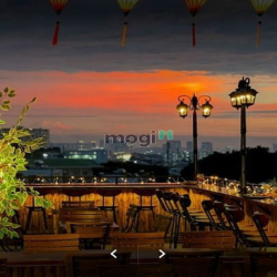 Cho thuê MẶT BĂNG  Sân thượng view sông 360 làm cafe rooftop GIÁ: 28tr